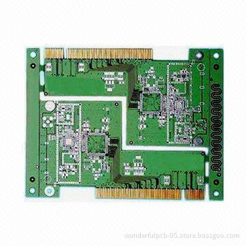 14-layered PCB with 0.3mm Minimum Drill Bit and Immersion Ag Surface Treatment